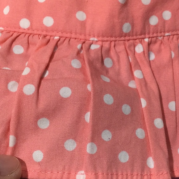 Gymboree 12-18m pastel mixed polka dot skirt NWT - Picture 6 of 8